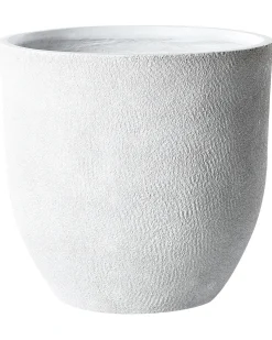 Hot Beliani Vaso per piante KANNIA Bianco