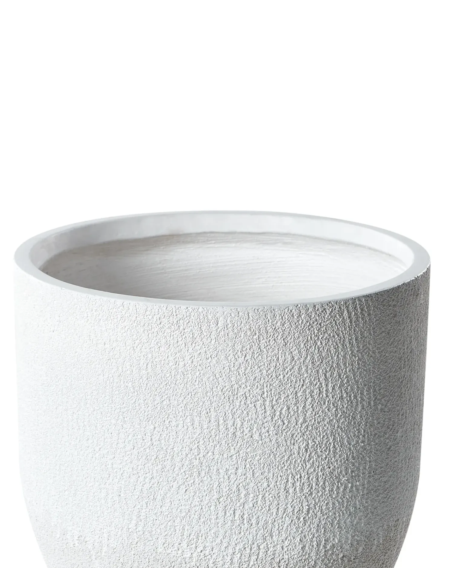 Hot Beliani Vaso per piante KANNIA Bianco