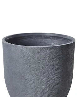 New Beliani Vaso per piante KANNIA chiaro Grigio