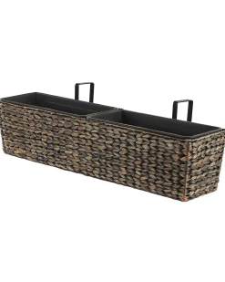 Sale Beliani Vaso per piante KAWALA 80 cm Marrone
