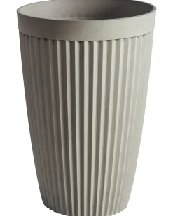 Beliani Vaso per piante KOLA 39 cm Beige