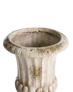 Clearance Beliani Vaso per piante LARISA 28 cm Beige