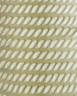 Outlet Beliani Vaso per piante LIVADIA oliva Verde