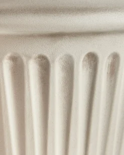 Sale Beliani Vaso per piante MAIZE 43 cm chiaro Beige