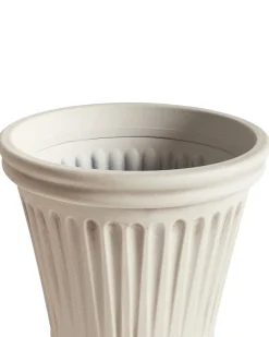Sale Beliani Vaso per piante MAIZE 43 cm chiaro Beige