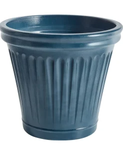 Best Beliani Vaso per piante MAIZE 43 cm Blu