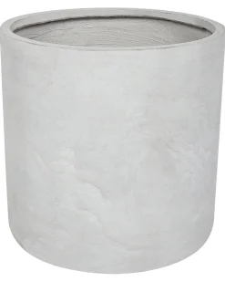 Beliani Vaso per piante MESSENE chiaro Grigio