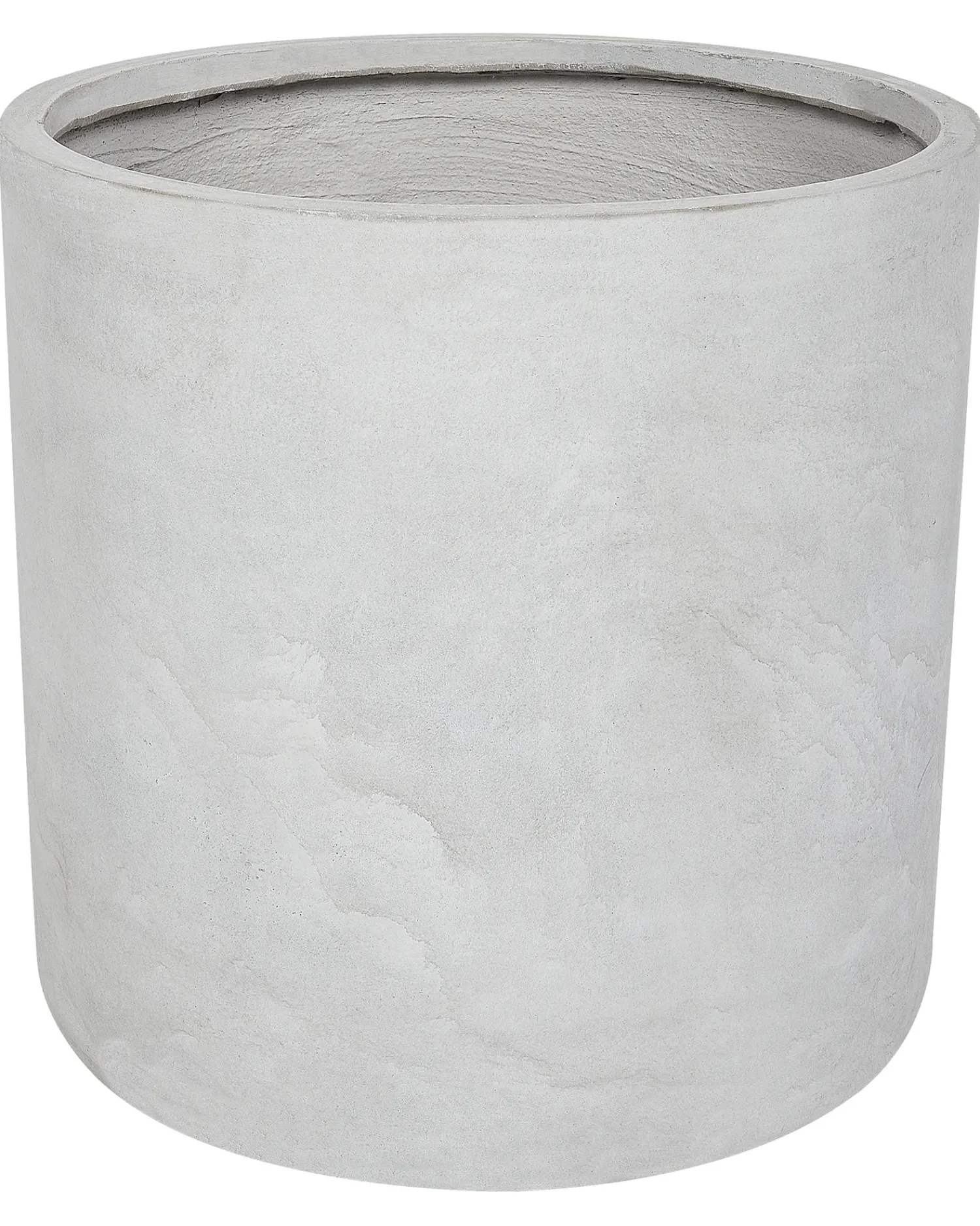 Beliani Vaso per piante MESSENE chiaro Grigio