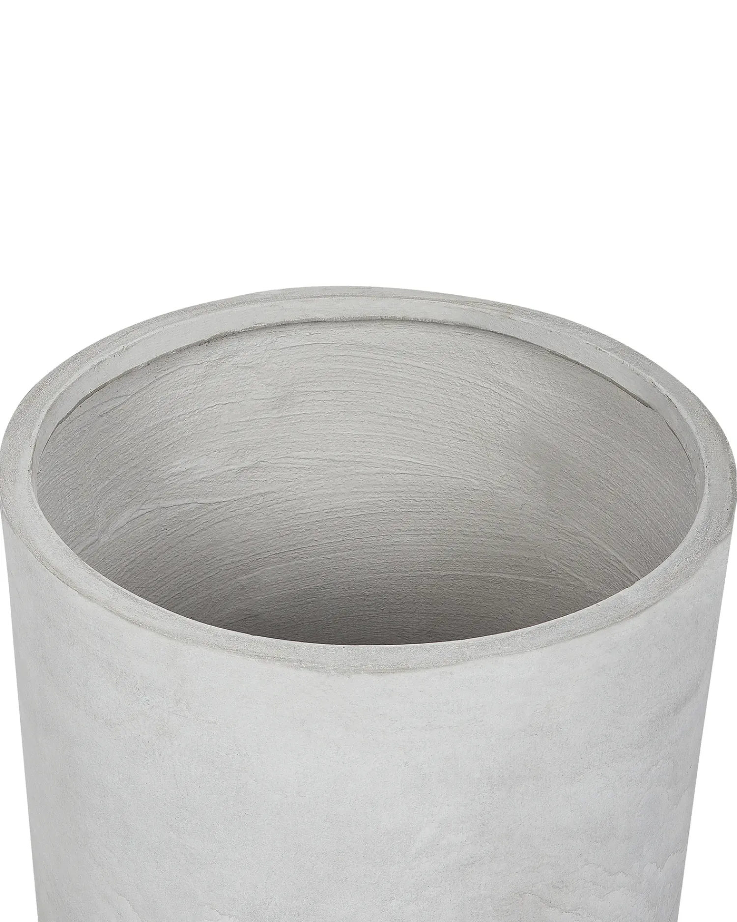 Beliani Vaso per piante MESSENE chiaro Grigio