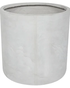 Beliani Vaso per piante MESSENE chiaro Grigio