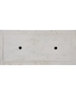 Discount Beliani Vaso per piante MYRA 80 cm Bianco