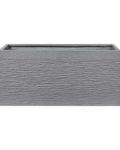 Best Beliani Vaso per piante MYRA 80 cm Grigio