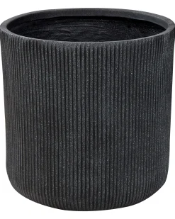 Sale Beliani Vaso per piante OREOI grafite Grigio