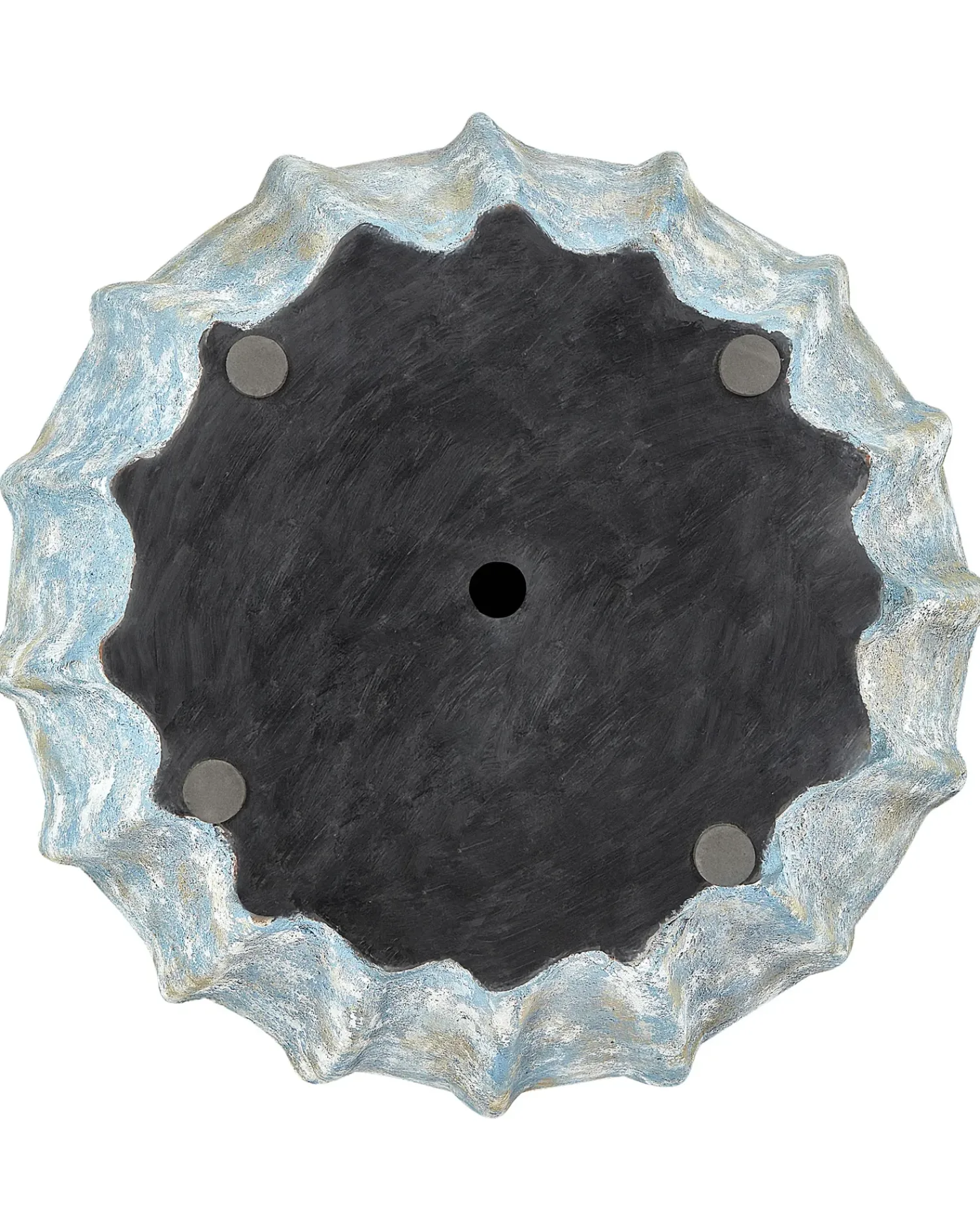 Sale Beliani Vaso per piante OSTRYA 51 cm Blu