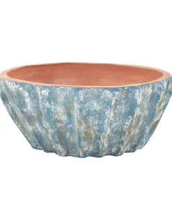 Sale Beliani Vaso per piante OSTRYA 51 cm Blu