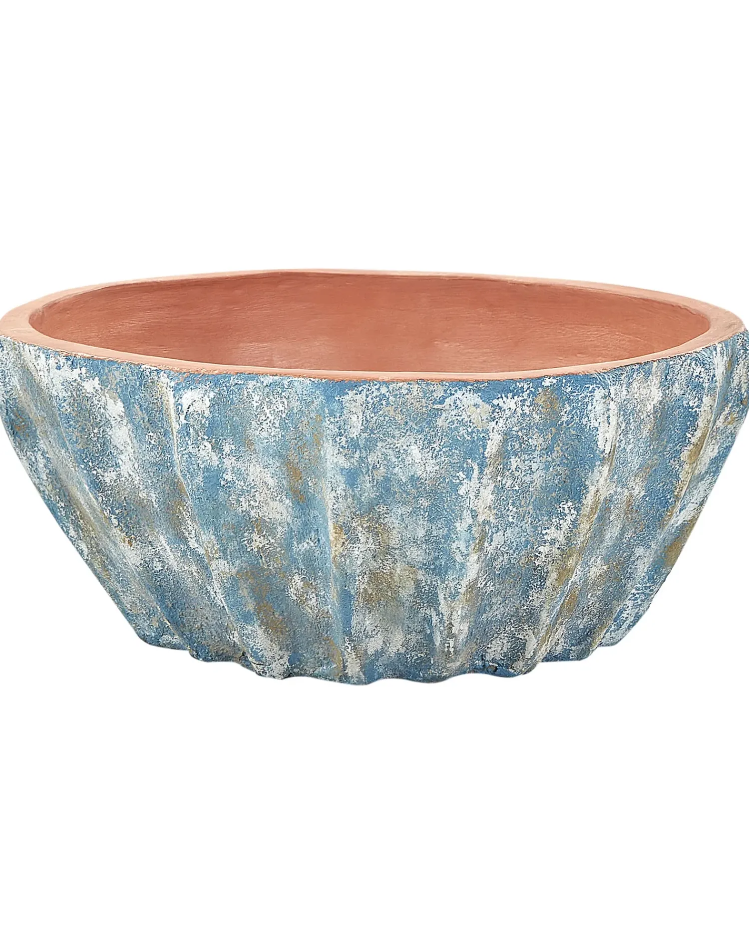 Sale Beliani Vaso per piante OSTRYA 51 cm Blu