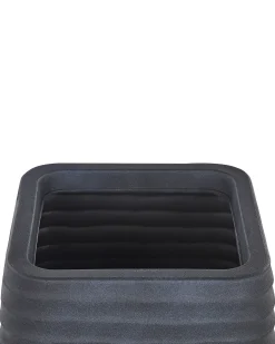 Discount Beliani Vaso per piante PARIKIA 50 cm Nero