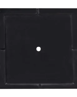 New Beliani Vaso per piante PAROS 50 cm Nero
