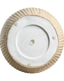 Best Beliani Vaso per piante POROS 36 cm chiaro Beige