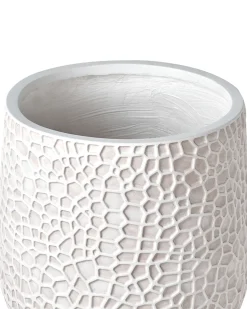 Hot Beliani Vaso per piante QIYUN 41 cm chiaro Beige