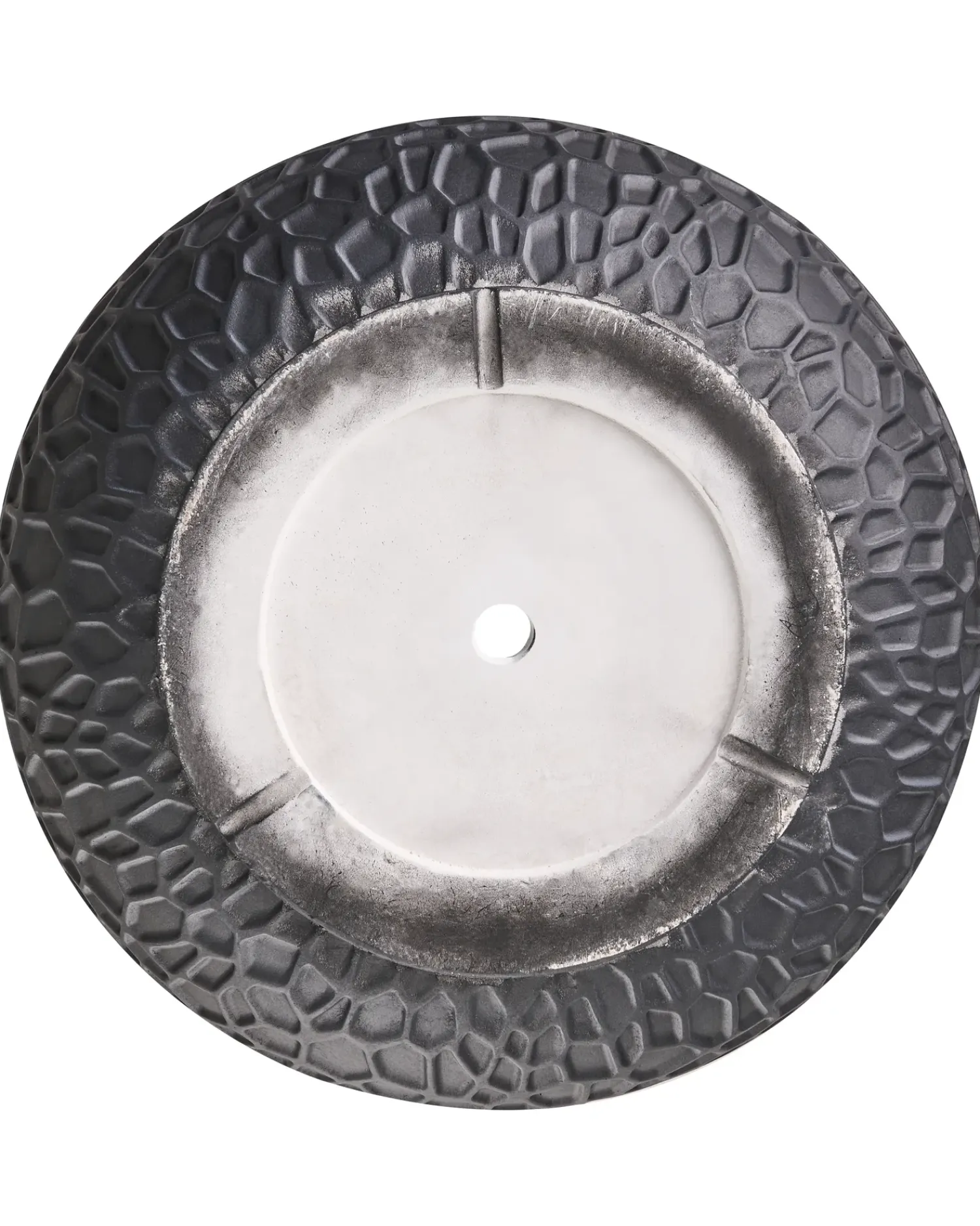 Clearance Beliani Vaso per piante QIYUN 41 cm Nero