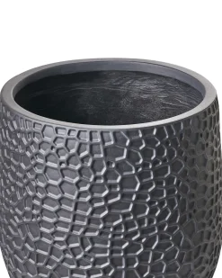 Clearance Beliani Vaso per piante QIYUN 41 cm Nero