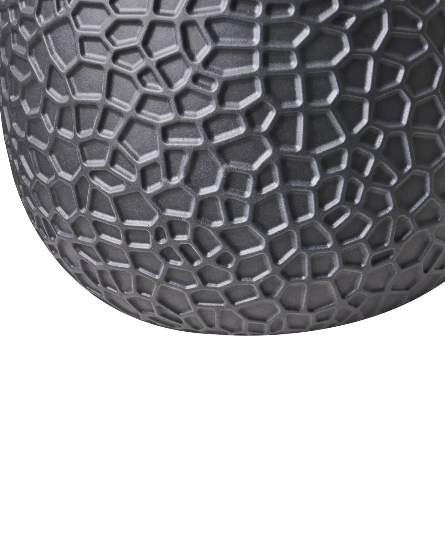 Clearance Beliani Vaso per piante QIYUN 41 cm Nero