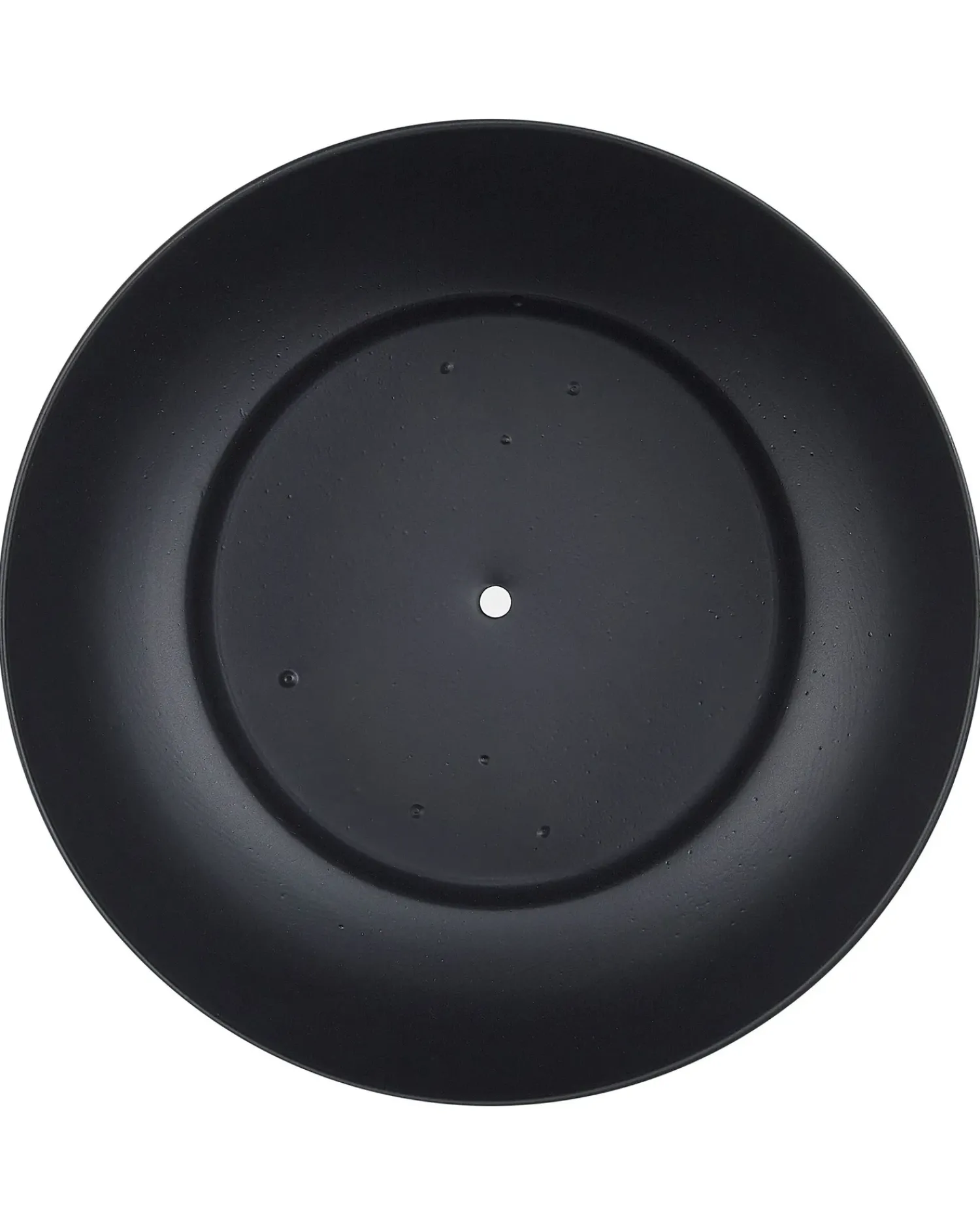Discount Beliani Vaso per piante rialzato AGROS Metallo 35 cm Nero Marrone Nero