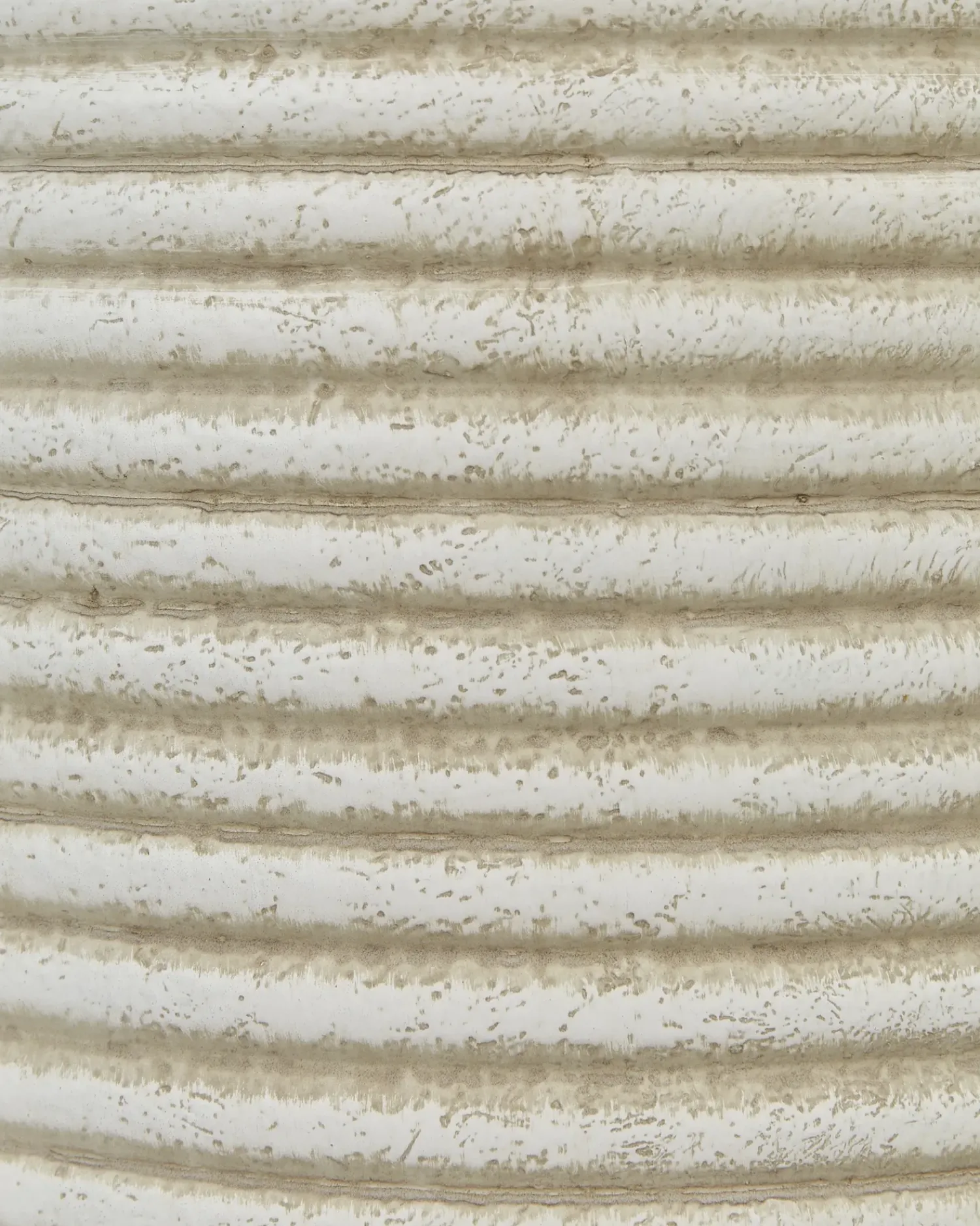 New Beliani Vaso per piante rialzato ALPINUS Metallo 31 cm Tortora Beige Oro