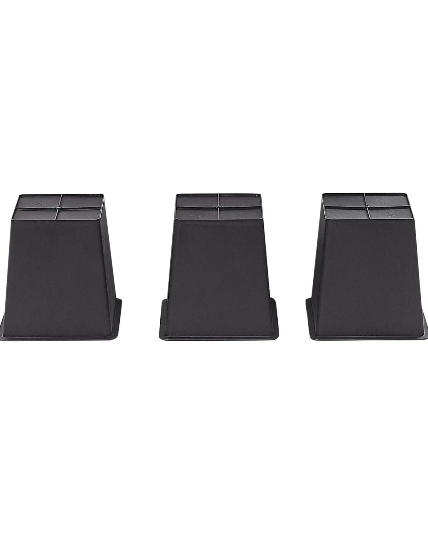 Best Beliani Vaso per piante rialzato CARAGANA Rattan sintetico (PE) 77 cm Nero