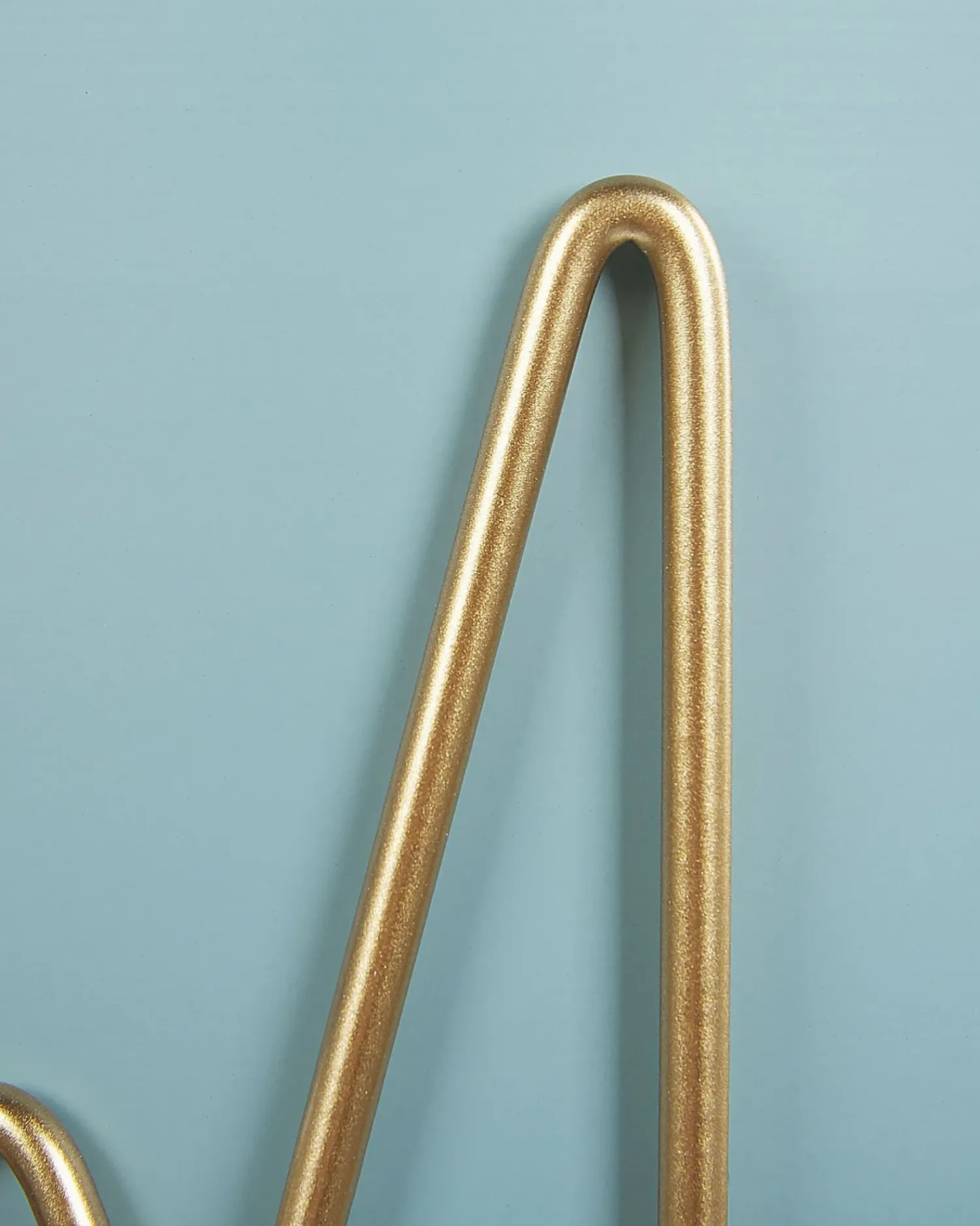 Hot Beliani Vaso per piante rialzato KALANDRA Metallo 19 cm Azzurro Oro Blu