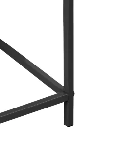 Sale Beliani Vaso per piante rialzato TAPIEN Metallo 70 cm Nero