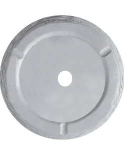 Beliani Vaso per piante SAMOS Grigio