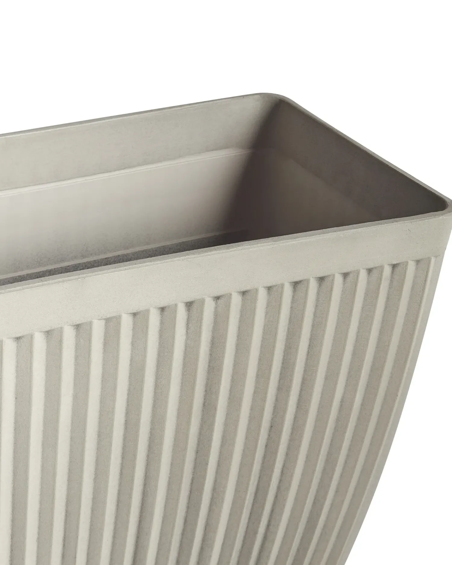 Best Beliani Vaso per piante SISAL 73 cm Beige