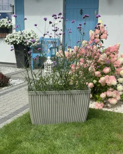 Best Beliani Vaso per piante SISAL 73 cm Beige