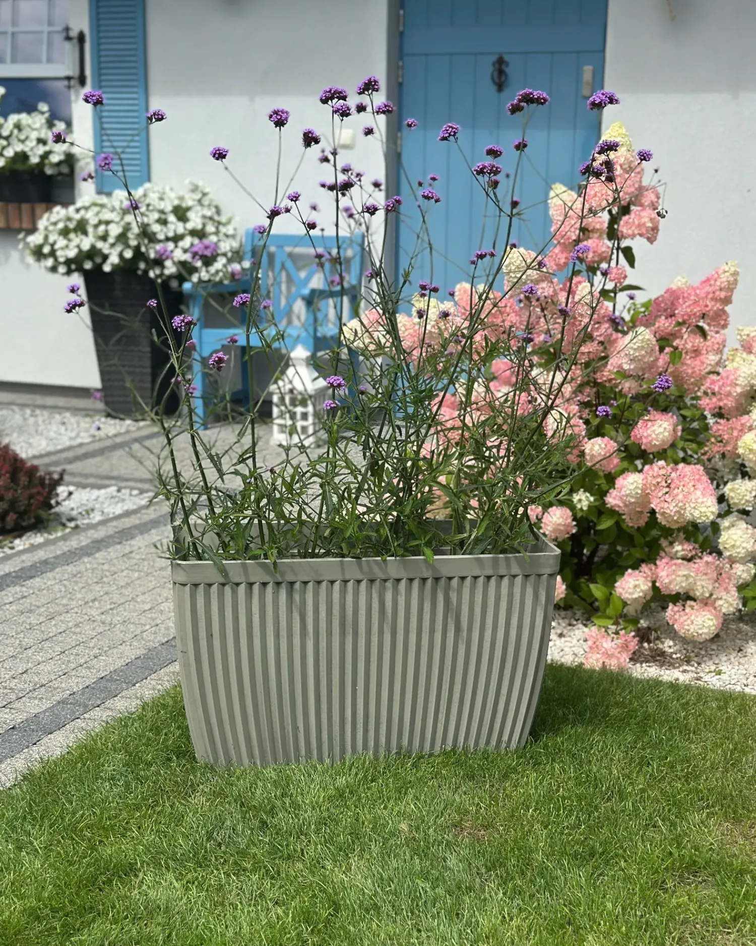 Best Beliani Vaso per piante SISAL 73 cm Beige
