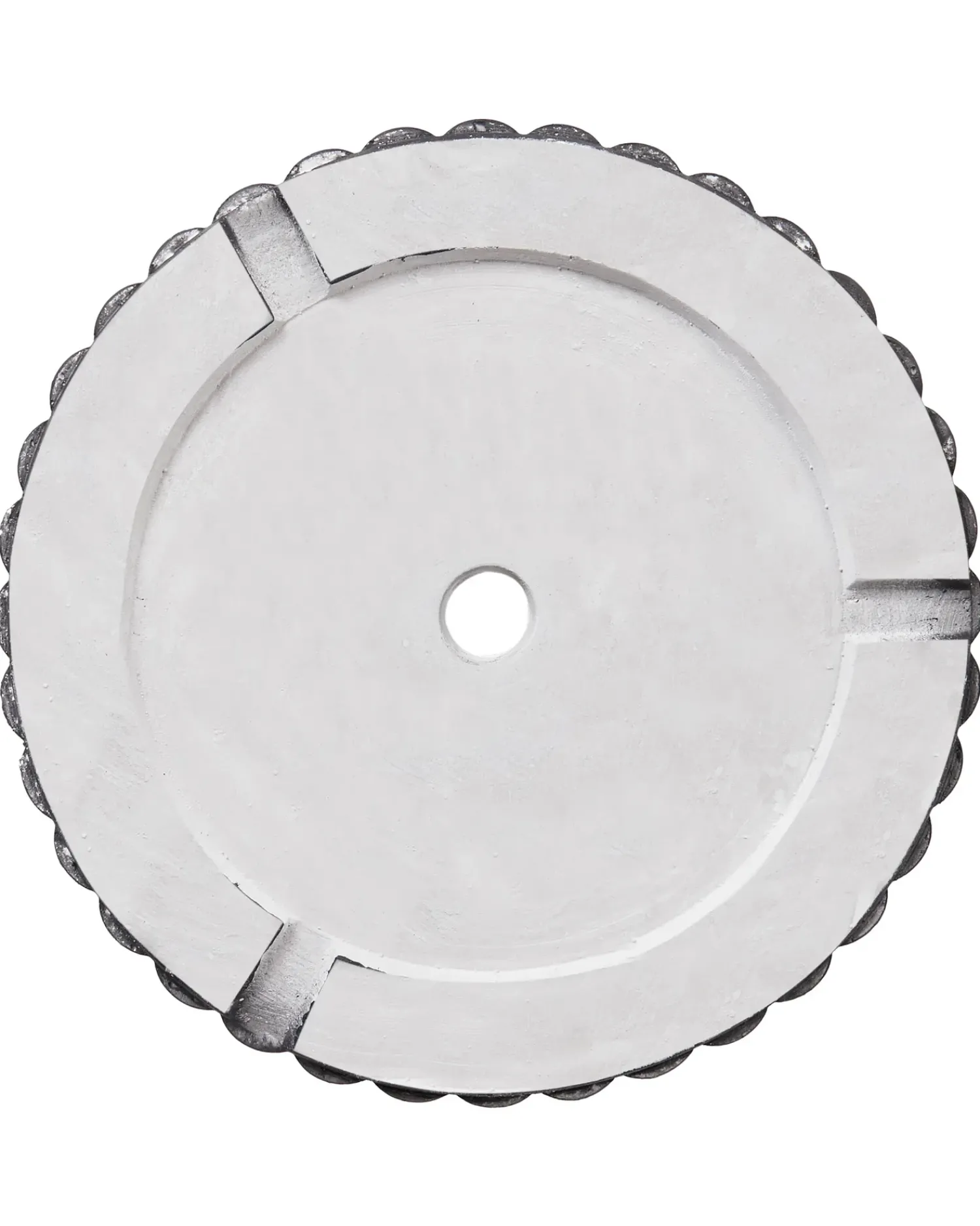 Sale Beliani Vaso per piante TAXODIUM 34 cm grafite Grigio