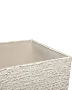Online Beliani Vaso per piante TENNO 40 cm Beige