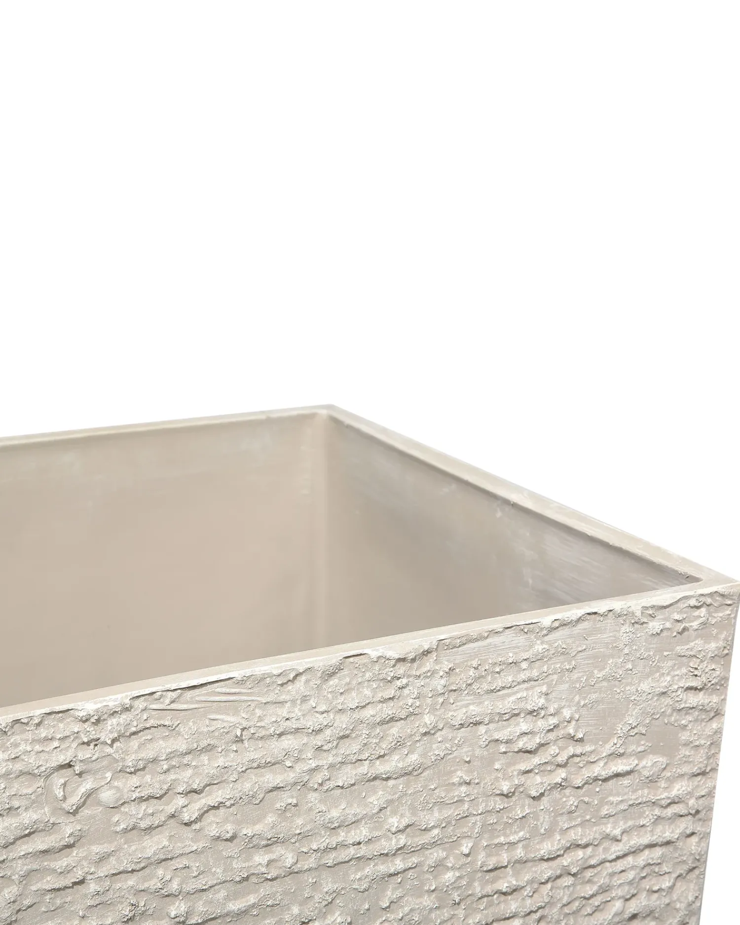 Online Beliani Vaso per piante TENNO 40 cm Beige