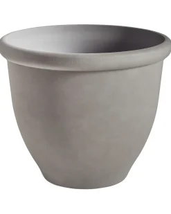 Clearance Beliani Vaso per piante TESALIA 49 cm Grigio