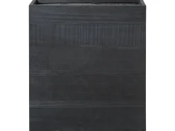 New Beliani Vaso per piante THIMENA 80 cm Nero
