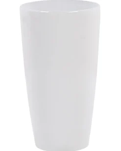 Clearance Beliani Vaso per piante TSERIA 40 cm Bianco
