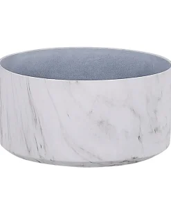 Clearance Beliani Vaso per piante VALTA 43 cm Bianco