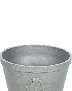 Discount Beliani Vaso per piante VARI Grigio
