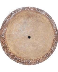 Clearance Beliani Vaso per piante VARIEGATUM 27 cm Marrone Beige Marrone