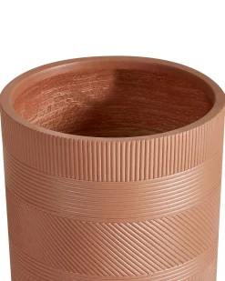 Outlet Beliani Vaso per piante VOULA Marrone