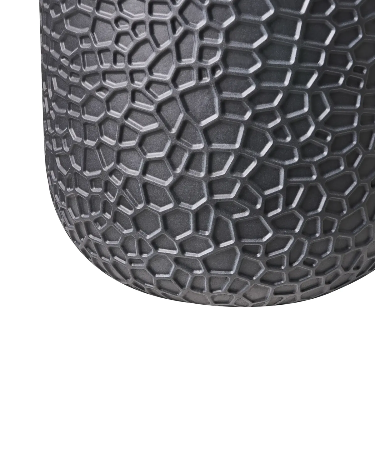 Outlet Beliani Vaso per piante YUHUA 43 cm Nero
