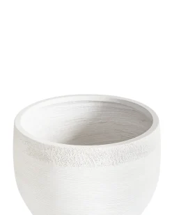 Hot Beliani Vaso per piante ZAKROS 38 cm Bianco