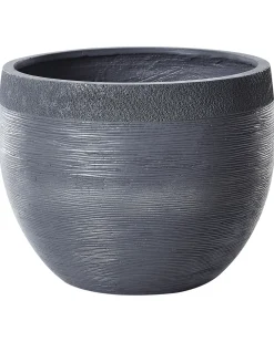 Online Beliani Vaso per piante ZAKROS 50 cm Grigio