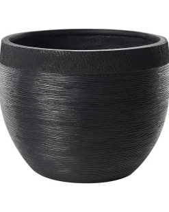 Online Beliani Vaso per piante ZAKROS 50 cm Nero